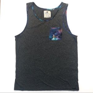 On the Byas men’s Durham pocket tank top